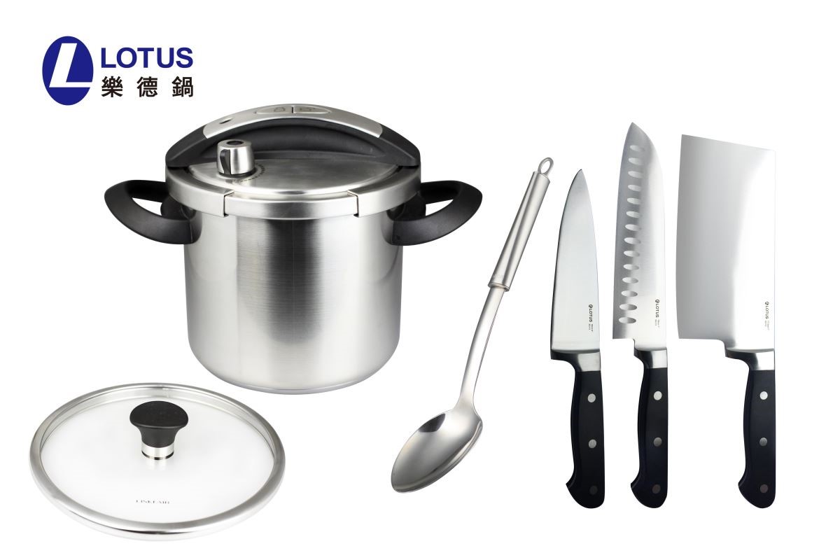 LOTUS 樂德鍋 - 完美壓力鍋超值組 原價 $14,480 特價 $6,880 (限量 50 組)